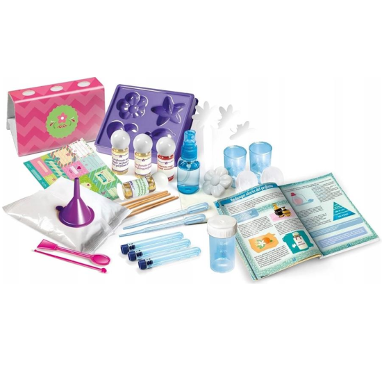 Mokslas ir žaidimas: kvepalų laboratorija lenkų kalba Clementoni 50887 Lavinamieji