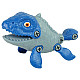 Balts dinozaura olu ar armatā Mosasaurus dinozauram. Dinozauri