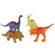Dinozaurų figūrėlių rinkinys su priedais, 15 dalių 15167 - Žaislai Dinozaurų figūrėlių rinkinys su priedais, 15 dalių Gyvūnų figurėlės