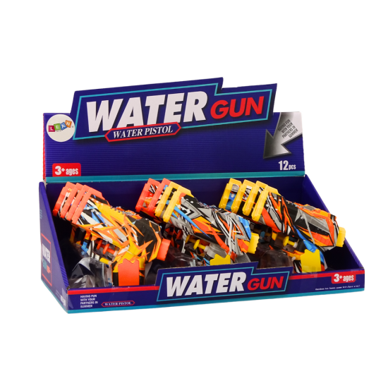 Mažas vandens pistoletas su grafiti Šautuvai