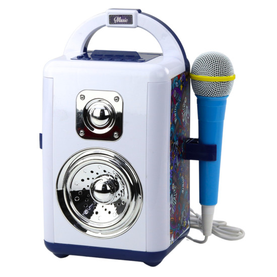 Muzikos rinkinys su garso dėžute ir mikrofonu 24538 - Žaislai Muzikos rinkinys su garso dėžute ir mikrofonu Muzikos instrumentai