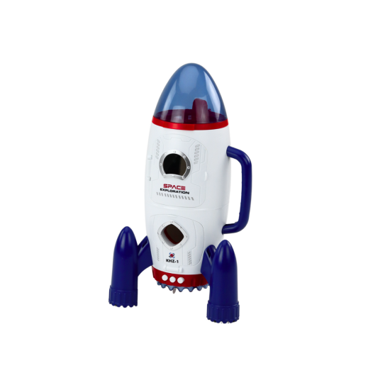 Kosmonauatų raketa su transporto priemone Lėlės ir žaidimų rinkiniai