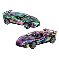 Spalvingas sportinis automobilis