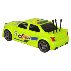 Žalias sportinis automobilis