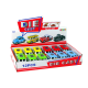 Spring Spring With Friction Drive Passenger Car Cucumber 4 Colors Žaisliniai automobiliai
