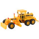 Grader Bulldozer Construction Vehicle Manual Yellow Žaisliniai automobiliai