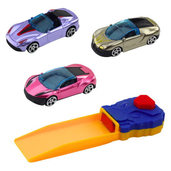 Ciężarówka z autkami 3szt Žaisliniai automobiliai