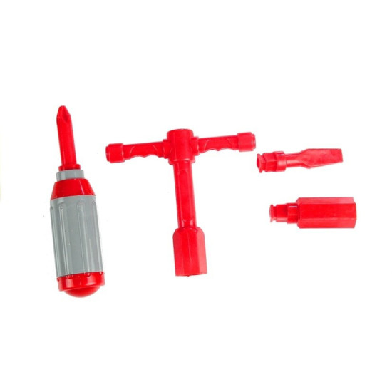 Išardomas ugniagesių automobilis su kopėčiomis