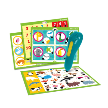 Игра «Животные с говорящей ручкой», польский язык Clementoni 50781