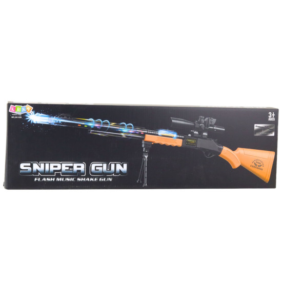 Žaislinis snaiperio šautuvas AK-528 su stovu Šautuvai