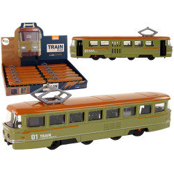 Žalias traukinys su frikcine pavara