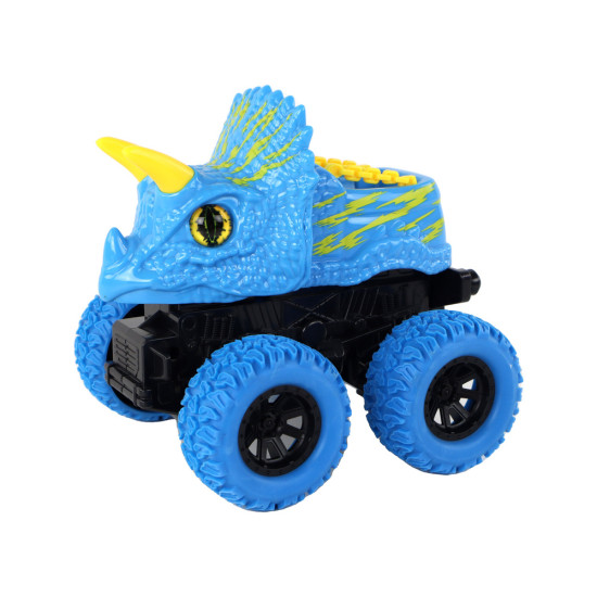 Triceratops Friction Drive Vehicle Blue Žaisliniai automobiliai