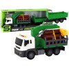 Truck with crane friction drive sounds Green Wood 1:16