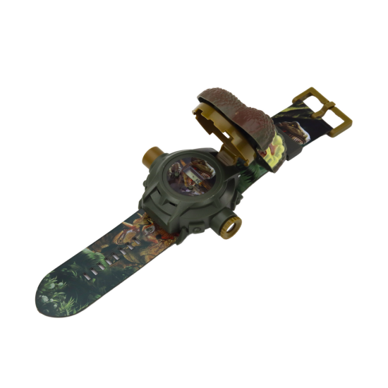 Tiranosauro Rekso laikrodis su projektoriumi Dinozaurai