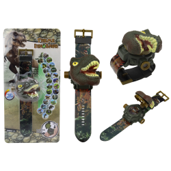 Tiranosauro Rekso laikrodis su projektoriumi