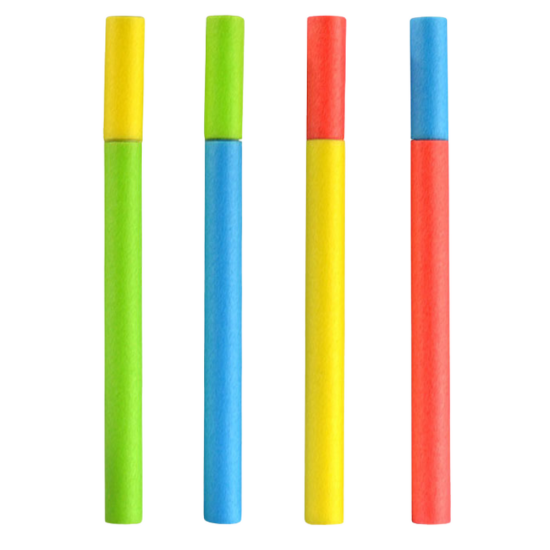 Spalvotos vandens pompos Šautuvai