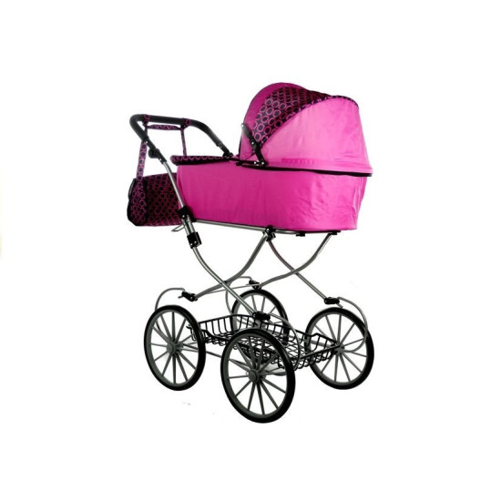 Alice Retro lėlių vežimėlis su giliu krepšiu 3825 - Žaislai Alice Retro lėlių vežimėlis su giliu krepšiu Lėlės ir žaidimų rinkiniai