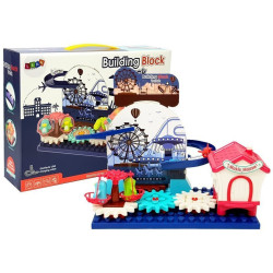 Baterijomis maitinamas krumpliaračių automobilio slydimo kaladėlių rinkinys Baterijomis maitinamas krumpliaračių automobilio slydimo kaladėlių rinkinys