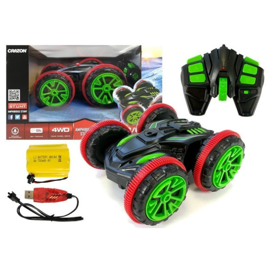 R/C nuotoliniu būdu valdomas automobilis, besisukantis 2.4G 4488 - Žaislai R/C nuotoliniu būdu valdomas automobilis, besisukantis 2.4G Radijo bangomis valdomi žaislai