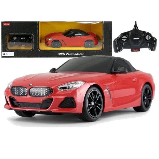 R/C BMW Z4 Roadster Rastar 1:18 Raudona Radijo bangomis valdomi žaislai