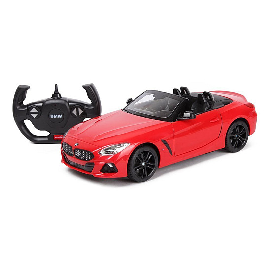 Auto R/C BMW Z4 Roadster Rastar 1:14 Punainen Radio-ohjattavat lelut