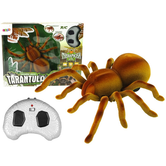 Nuotoliniu būdu valdomas infraraudonųjų spindulių voras Tarantula Brown R/C Radijo bangomis valdomi žaislai