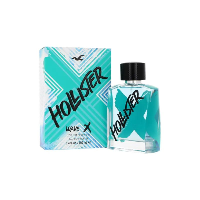 Hollister Wave X For Him Edt 100ml Tualetinis vanduo (EDT) Hollister