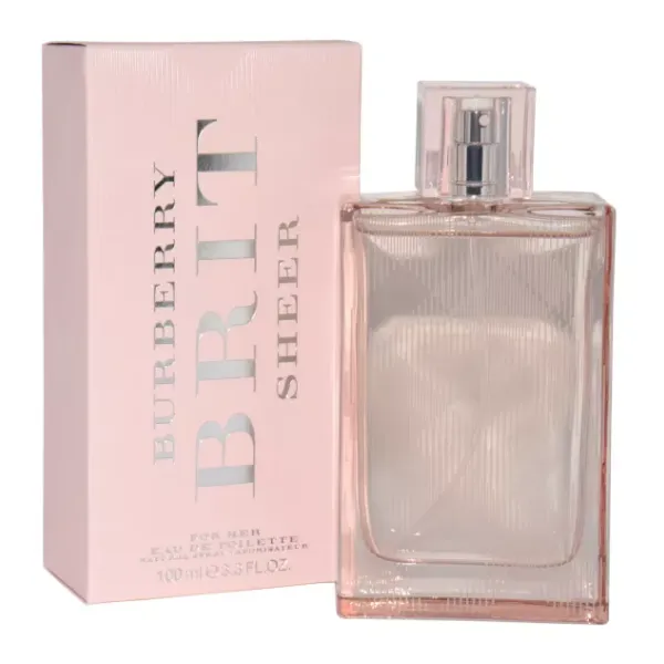 Burberry Brit Sheer Edt 100ml Tualetinis vanduo (EDT) Burberry