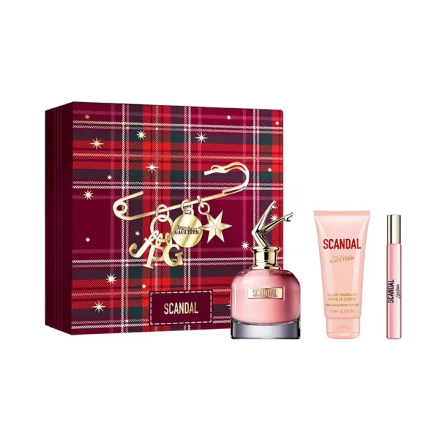 Set Jean Paul Gaultier Scandal Edp 80ml + Edp 10ml + Body Lotion 75ml