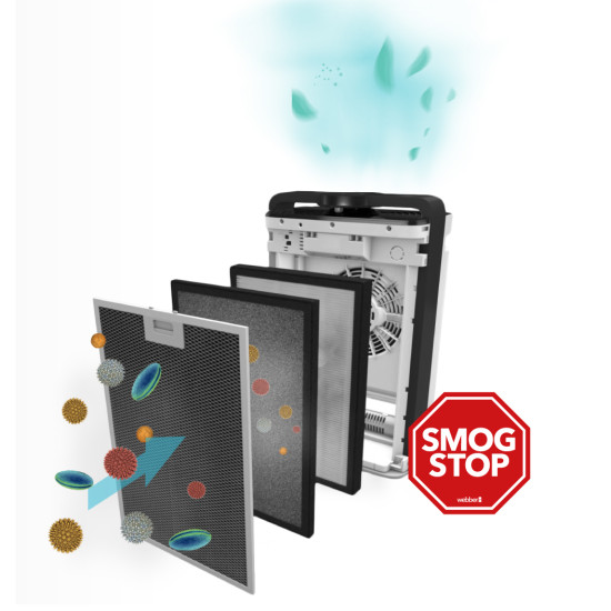 Oro valytuvas WI-FI WEBBER AP9700 Elektronika ir buitiniai prietaisai WEBBER