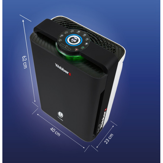 Oro valytuvas WI-FI WEBBER AP9700 Elektronika ir buitiniai prietaisai WEBBER