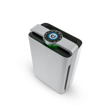 Воздухоочиститель серебристого цвета WI-FI  WEBBER AP9700