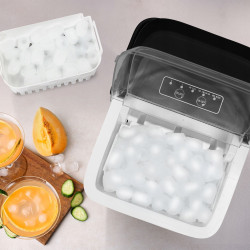 Ledo gaminimo aparatas kubeliams ir smulkintam ledui, 12 kg, IDEAL 100 W