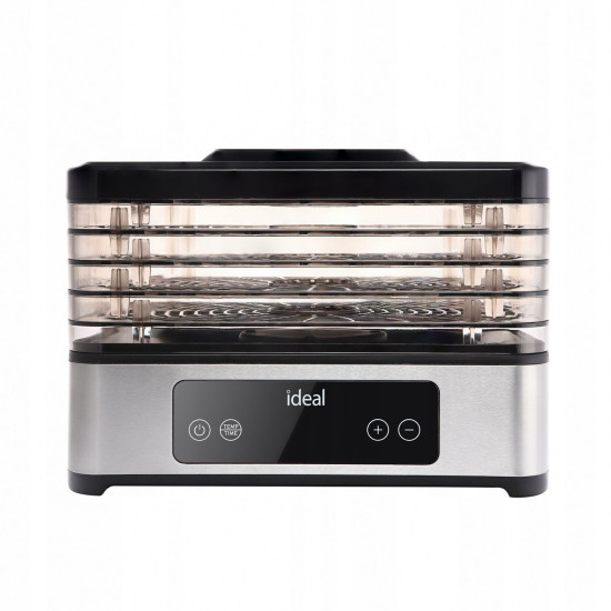 Large Food Dehydrator for Mushrooms Fruits Vegetables IDEAL INOX + Convection 400W + Timer Elektronika ir buitiniai prietaisai IDEAL