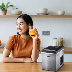 Ledo gaminimo aparatas kubeliams ir smulkintam ledui  WEBBER 165 W