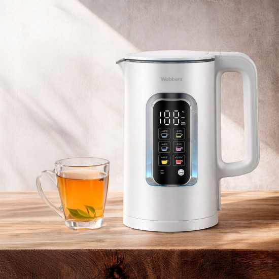 Elektrinis virdulys su temperatūros reguliatoriumi  Webber WK110 ELIYA 1,5L Elektronika ir buitiniai prietaisai WEBBER