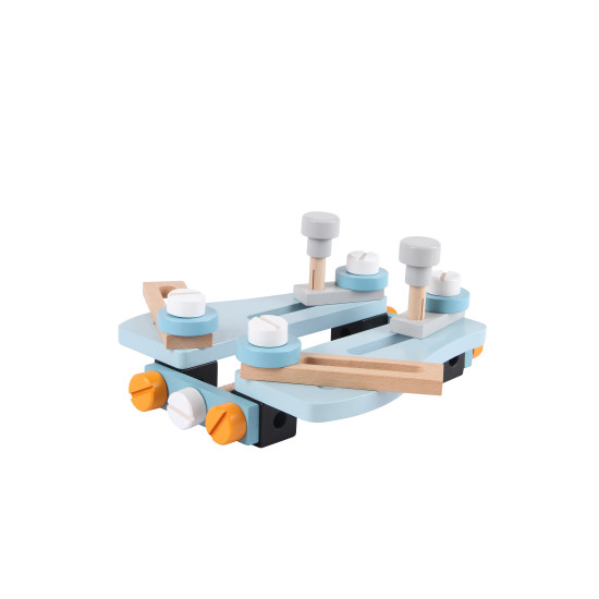 Construction Set 52 Pieces Darbo įrankiai ECOTOYS