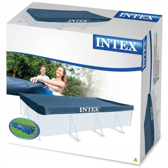 Dangtis baseinui su rėmu 450x226 cm, INTEX
