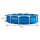 Apvalus sodo baseinas su rėmu 366 x 76 cm INTEX 28210ND