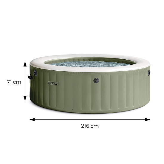 Pripučiamas SPA baseinas su hidromasažu 6 asmenims 216 x 71 cm INTEX 28428NP