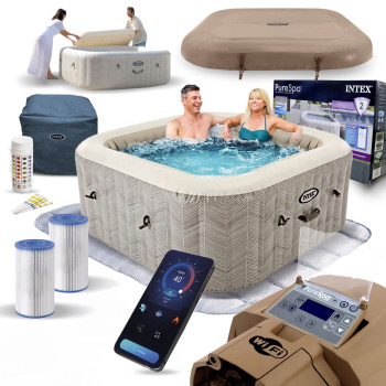 Надувной SPA-бассейн с гидромассажем 175 x 71 см INTEX 28446