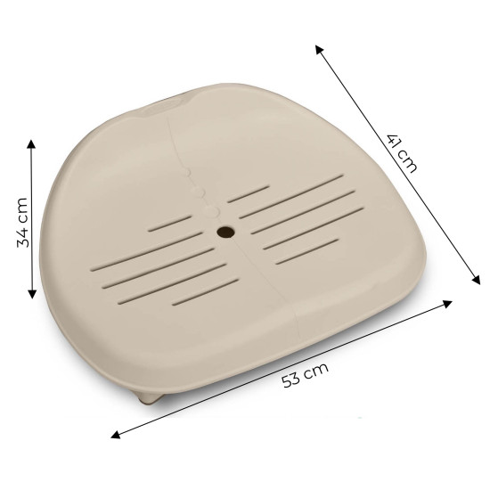 Plastikinė sėdynė pripučiamai burbulinei voniai INTEX SPA 28502