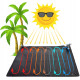 Solar water heating mat for the swimming pool Intex 28685