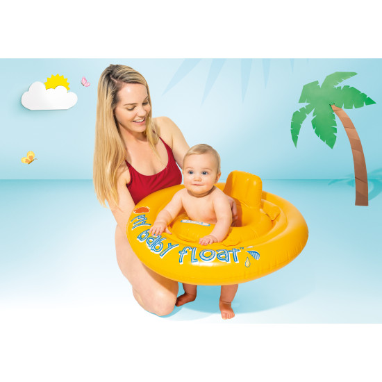 Pripučiamas kūdikių plūduras su atlošu INTEX 56585