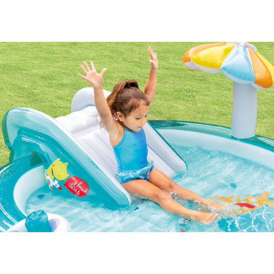 Pool slide water playground paddling pool INTEX 57165