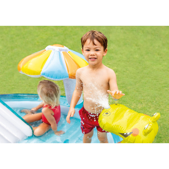 Pool slide water playground paddling pool INTEX 57165