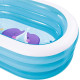 Pripučiamas ovalus baseinas 163x109x46 cm