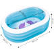 Pripučiamas ovalus baseinas 163x109x46 cm