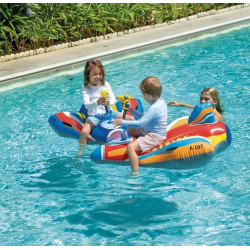 Pripučiamas naikintuvo formos čiužinys INTEX 57531