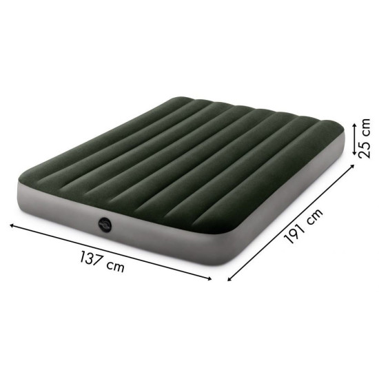 Pripučiamas dvivietis čiužinys miegui 191 x 137 cm Intex 64108 Pripučiami čiužiniai INTEX